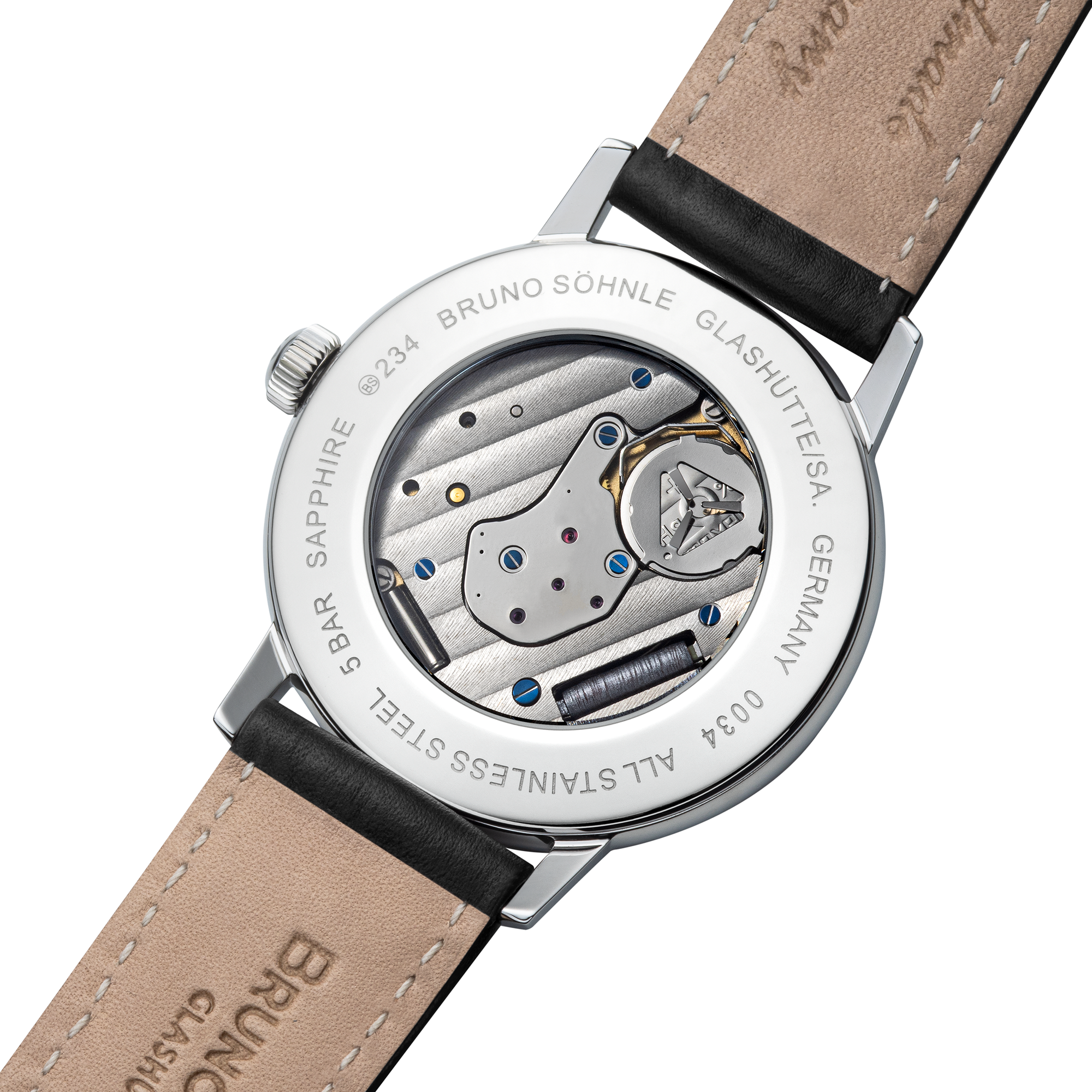 BRUNO SÖHNLE UHRENATELIER GLASHÜTTE/SA Bergamo Big 17-13234-831 Unisex horloge BRUNO SÖHNLE UHRENATELIER GLASHÜTTE/SA Bergamo Big 17-13234-831 Unisex horloge