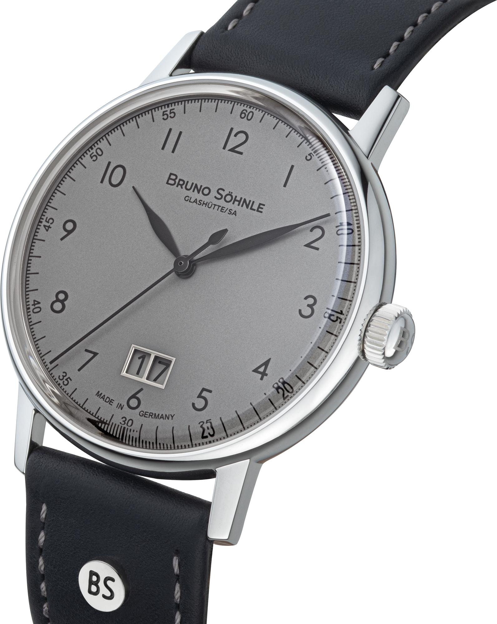 BRUNO SÖHNLE UHRENATELIER GLASHÜTTE/SA Bergamo Big 17-13234-831 Unisex horloge BRUNO SÖHNLE UHRENATELIER GLASHÜTTE/SA Bergamo Big 17-13234-831 Unisex horloge