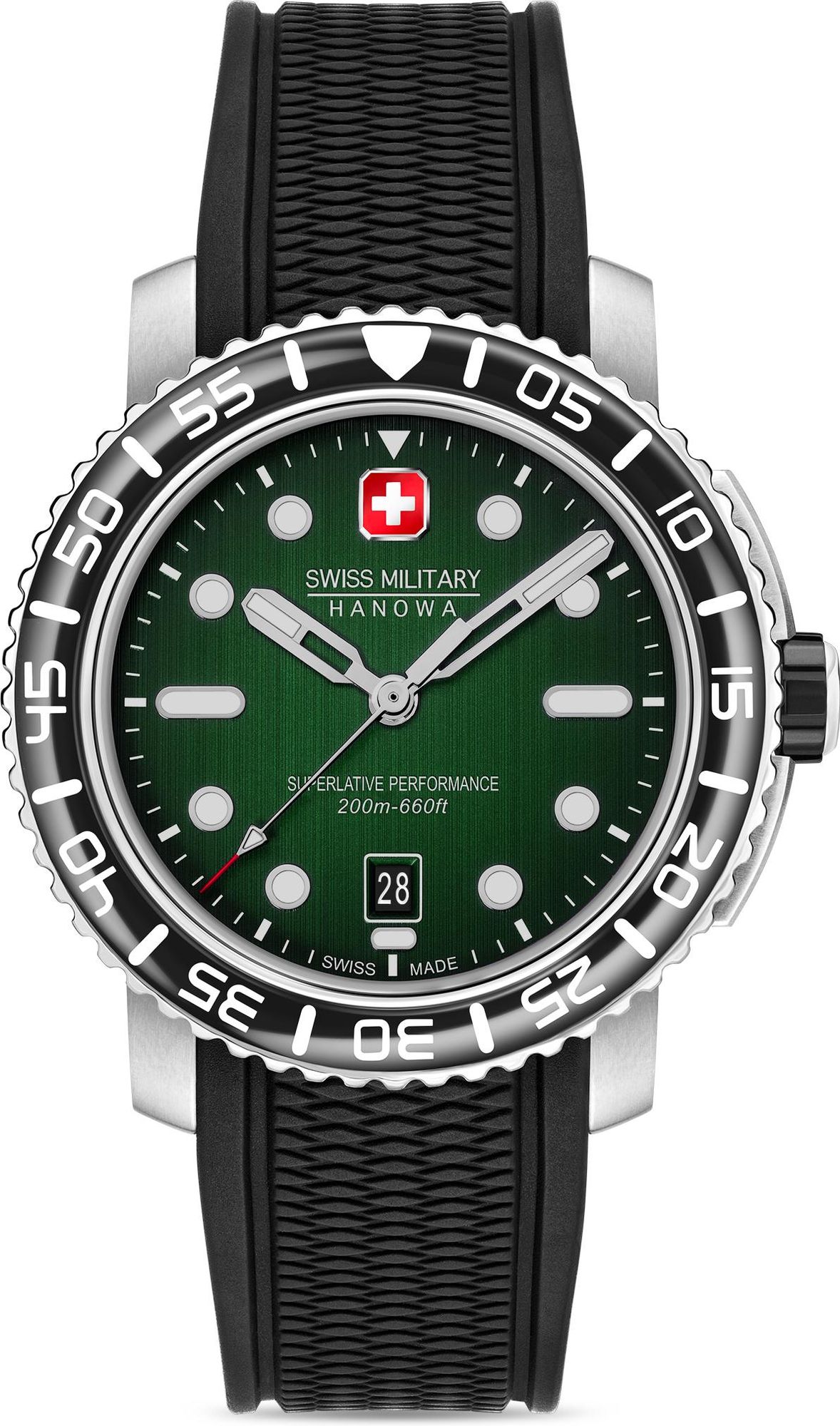 Swiss Military Hanowa Black Marlin SMWGN0001707 Reloj de Pulsera para hombres