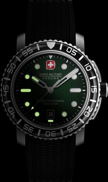 Swiss Military Hanowa Black Marlin SMWGN0001707 Reloj de Pulsera para hombres Swiss Military Hanowa Black Marlin SMWGN0001707 Reloj de Pulsera para hombres