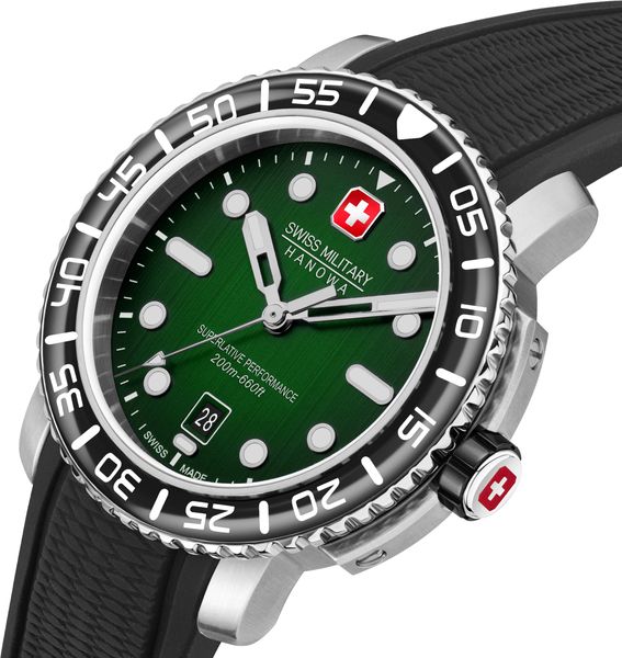 Swiss Military Hanowa Black Marlin SMWGN0001707 Reloj de Pulsera para hombres Swiss Military Hanowa Black Marlin SMWGN0001707 Reloj de Pulsera para hombres