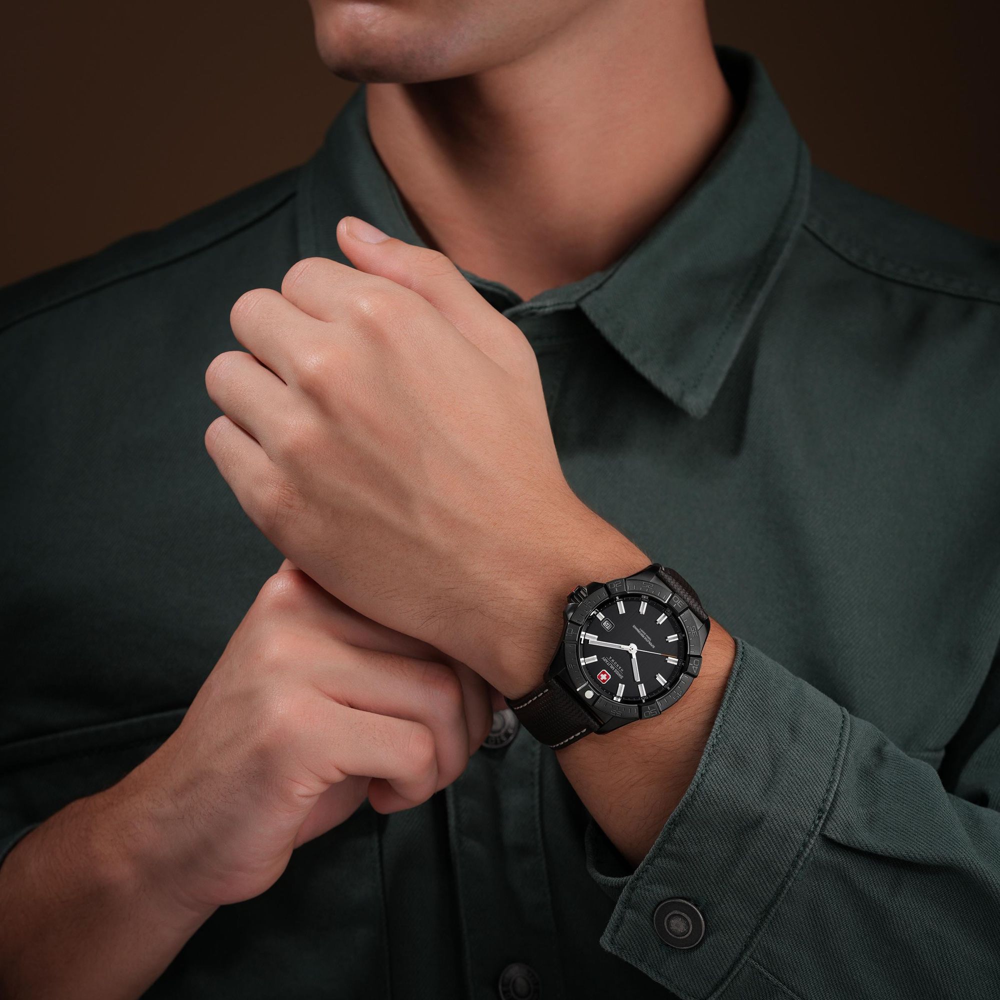 Swiss Military Hanowa Jockworth SMWGB0008030 Heren armbandhorloge