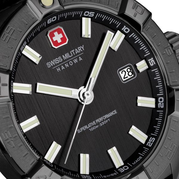 Swiss Military Hanowa Jockworth SMWGB0008030 Heren armbandhorloge Swiss Military Hanowa Jockworth SMWGB0008030 Heren armbandhorloge