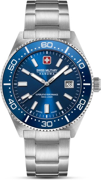 Swiss Military Hanowa Nomad SMWGH0004904 Heren armbandhorloge Swiss Military Hanowa Nomad SMWGH0004904 Heren armbandhorloge