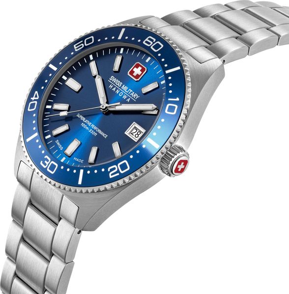 Swiss Military Hanowa Nomad SMWGH0004904 Heren armbandhorloge Swiss Military Hanowa Nomad SMWGH0004904 Heren armbandhorloge