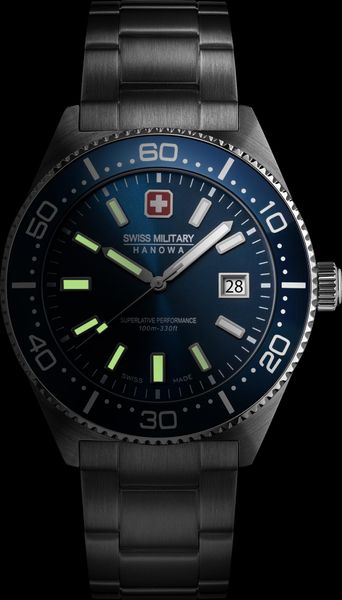 Swiss Military Hanowa Nomad SMWGH0004904 Heren armbandhorloge Swiss Military Hanowa Nomad SMWGH0004904 Heren armbandhorloge