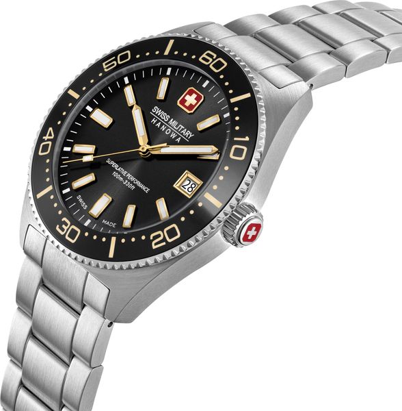 Swiss Military Hanowa Nomad SMWGH0004905 Heren armbandhorloge Swiss Military Hanowa Nomad SMWGH0004905 Heren armbandhorloge