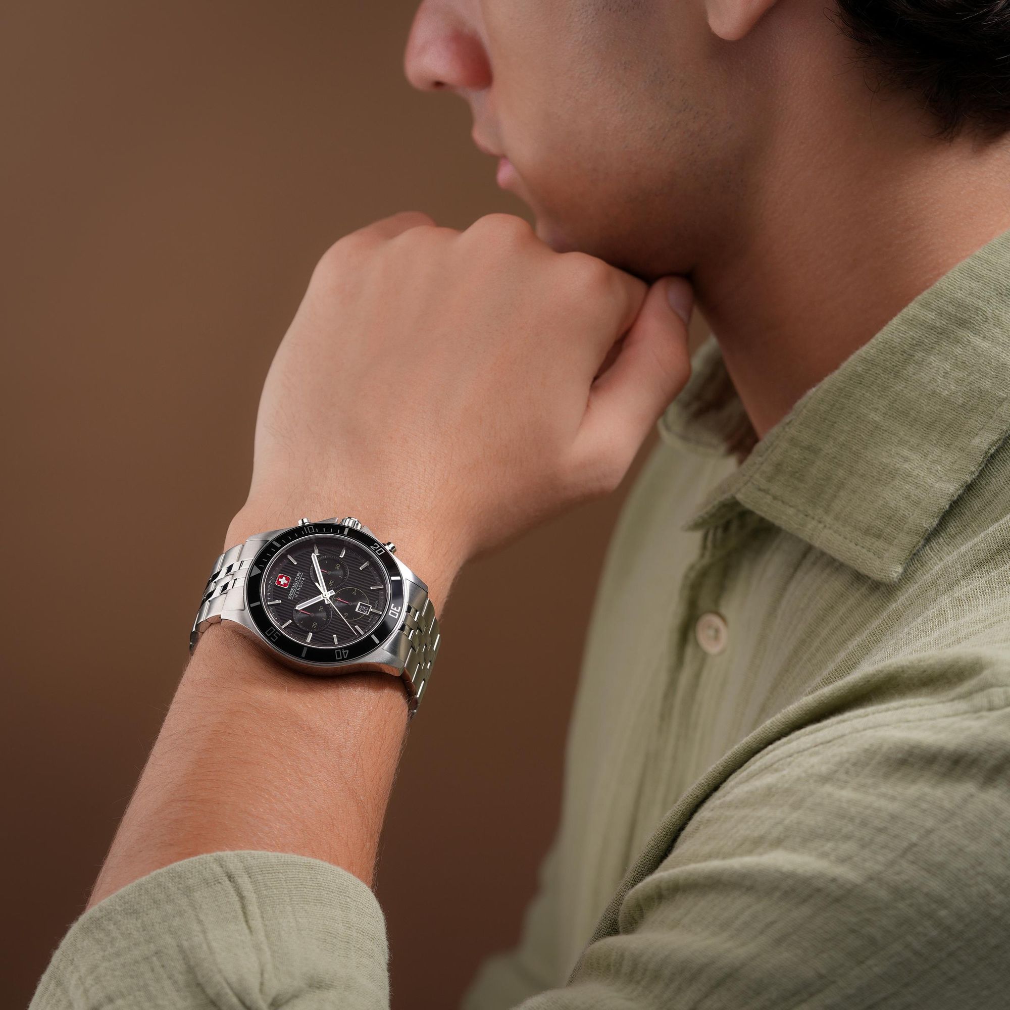 Swiss Military Hanowa Flagship Heritage Chrono SMWGI0007601 Herrenchronograph