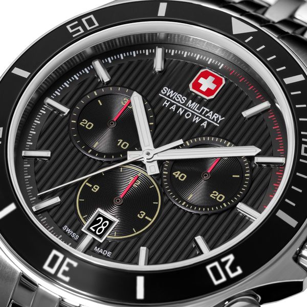 Swiss Military Hanowa Flagship Heritage Chrono SMWGI0007601 Cronografo uomo Swiss Military Hanowa Flagship Heritage Chrono SMWGI0007601 Cronografo uomo