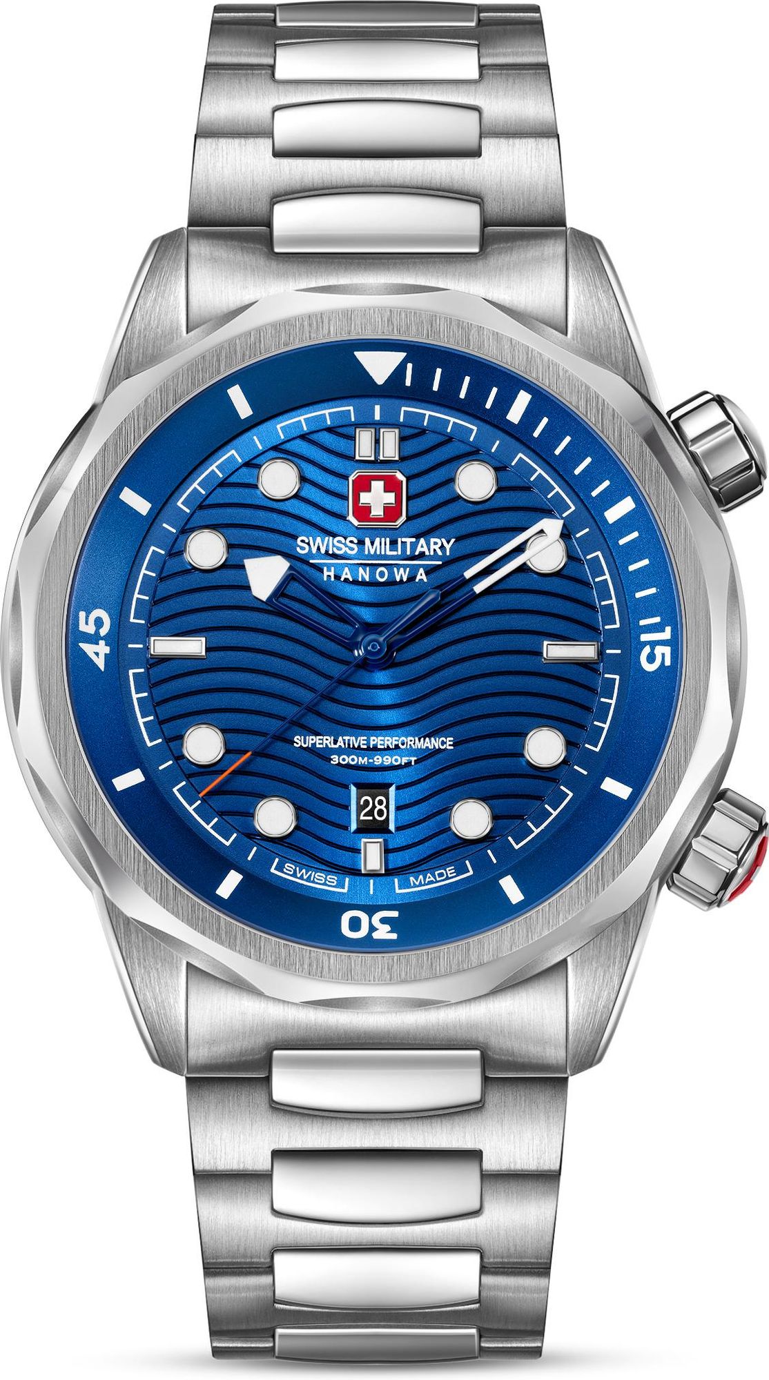 Swiss Military Hanowa Breakwater SMWGH0006403 Reloj de Pulsera para hombres