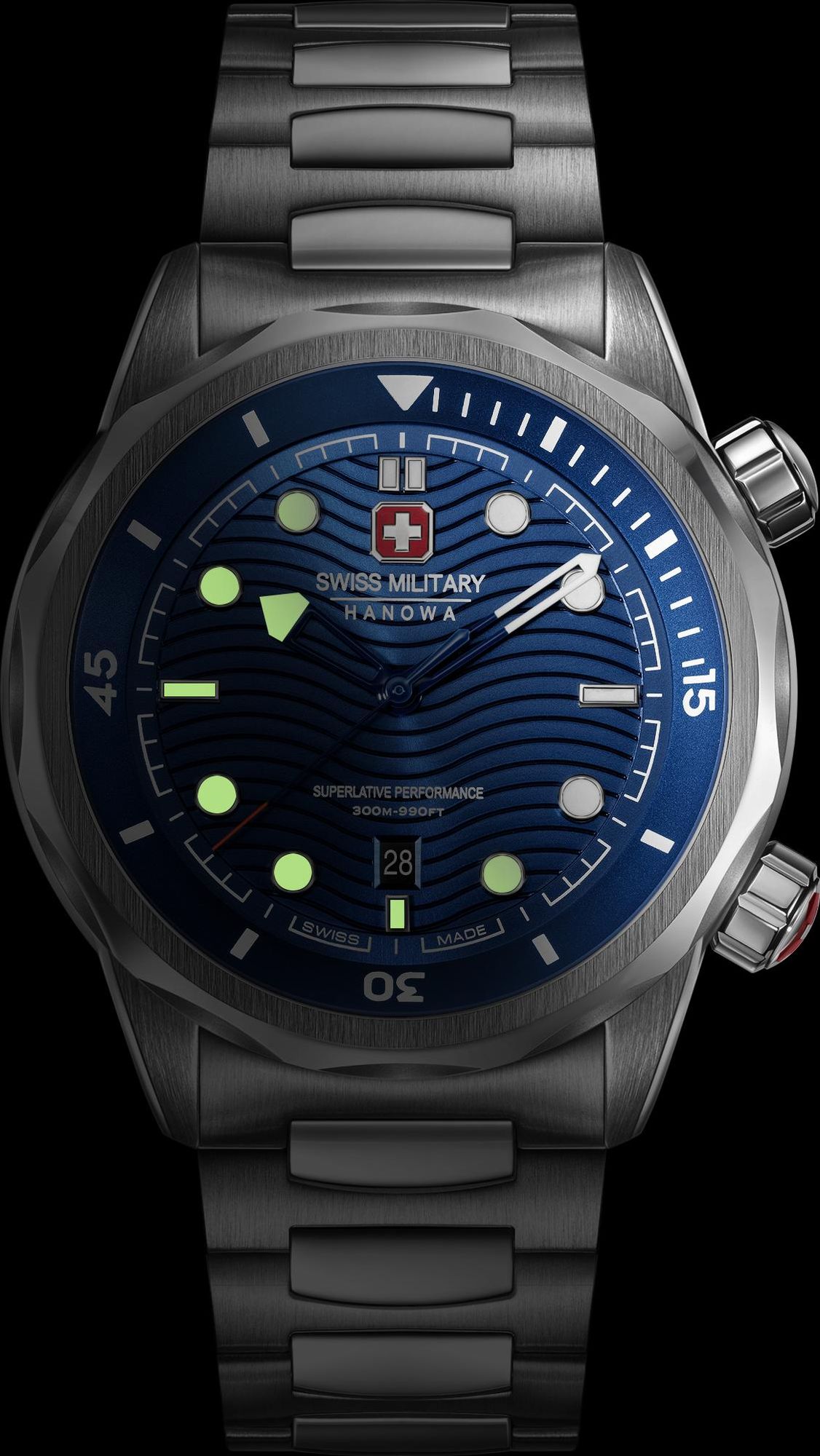 Swiss Military Hanowa Breakwater SMWGH0006403 Reloj de Pulsera para hombres