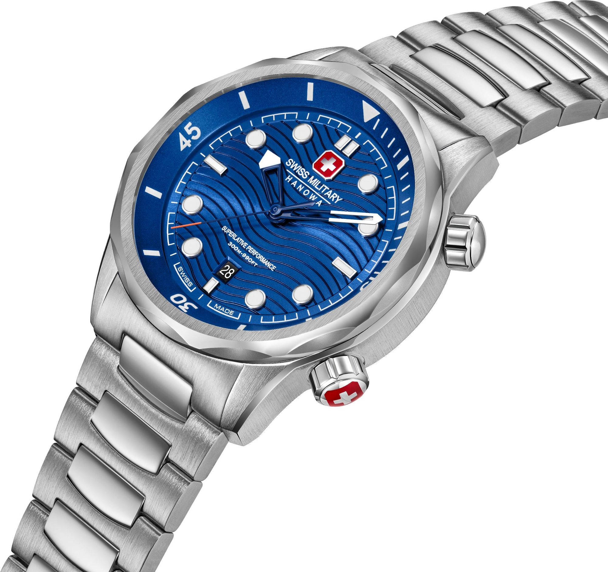 Swiss Military Hanowa Breakwater SMWGH0006403 Reloj de Pulsera para hombres