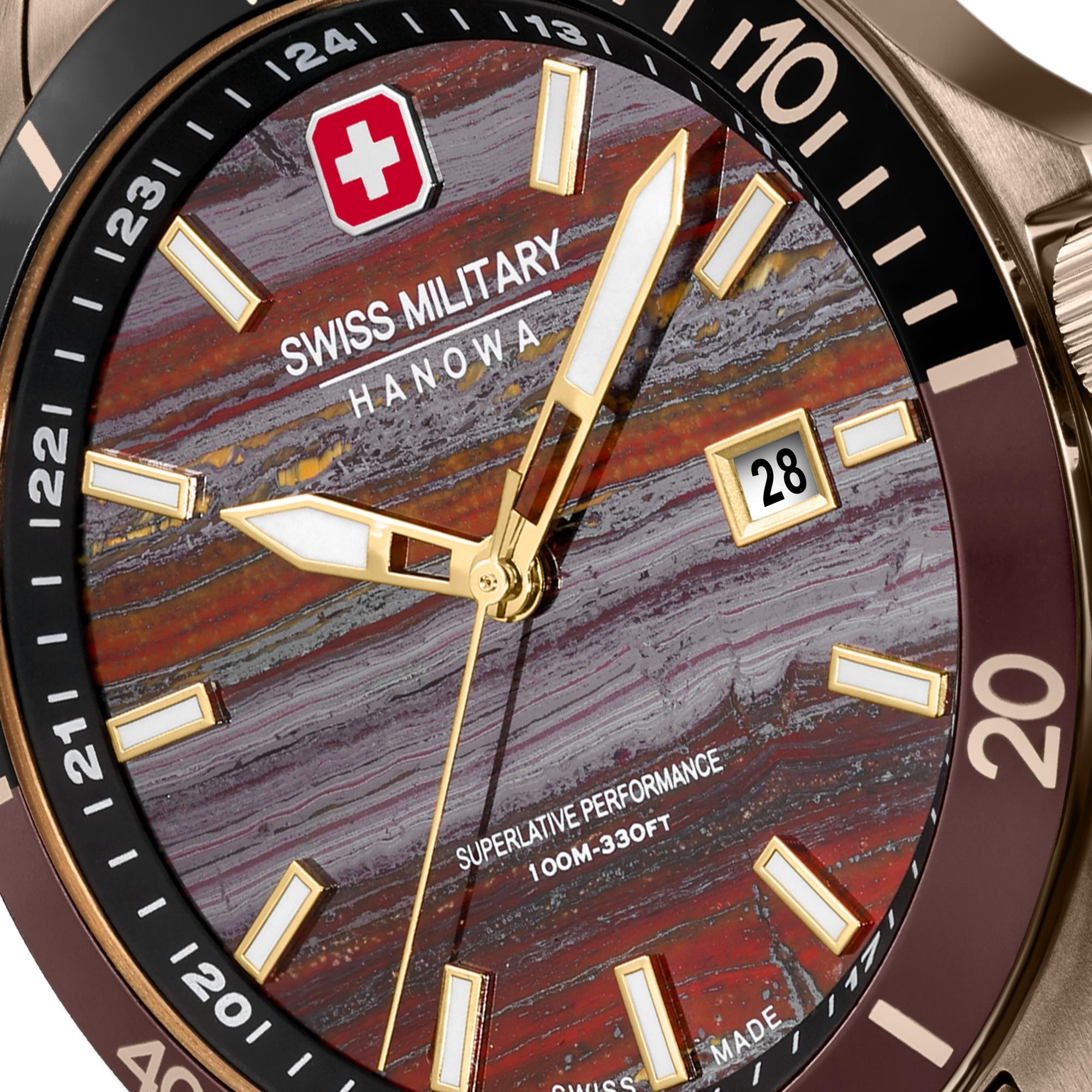 Swiss Military Hanowa Flagship Tiger SMWGH0008310 Herrenarmbanduhr