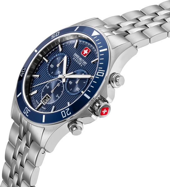 Swiss Military Hanowa Flagship Heritage Chrono SMWGI0007603 Cronógrafo para hombres Swiss Military Hanowa Flagship Heritage Chrono SMWGI0007603 Cronógrafo para hombres