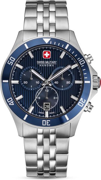 Swiss Military Hanowa Flagship Heritage Chrono SMWGI0007603 Cronógrafo para hombres Swiss Military Hanowa Flagship Heritage Chrono SMWGI0007603 Cronógrafo para hombres