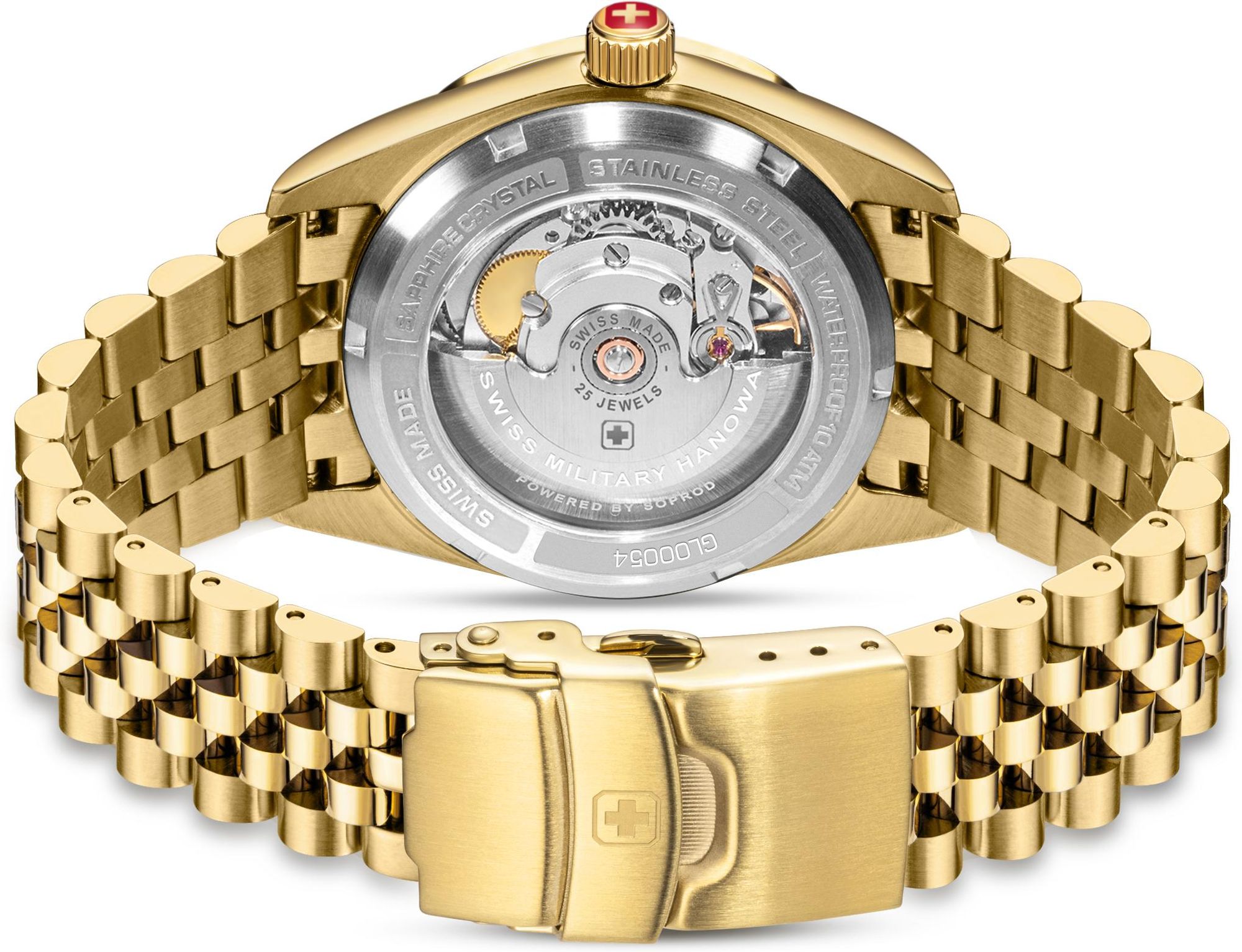 Swiss Military Hanowa Master Diligenter SMWGL0005412 Automatic Mens Watch Swiss Military Hanowa Master Diligenter SMWGL0005412 Automatic Mens Watch