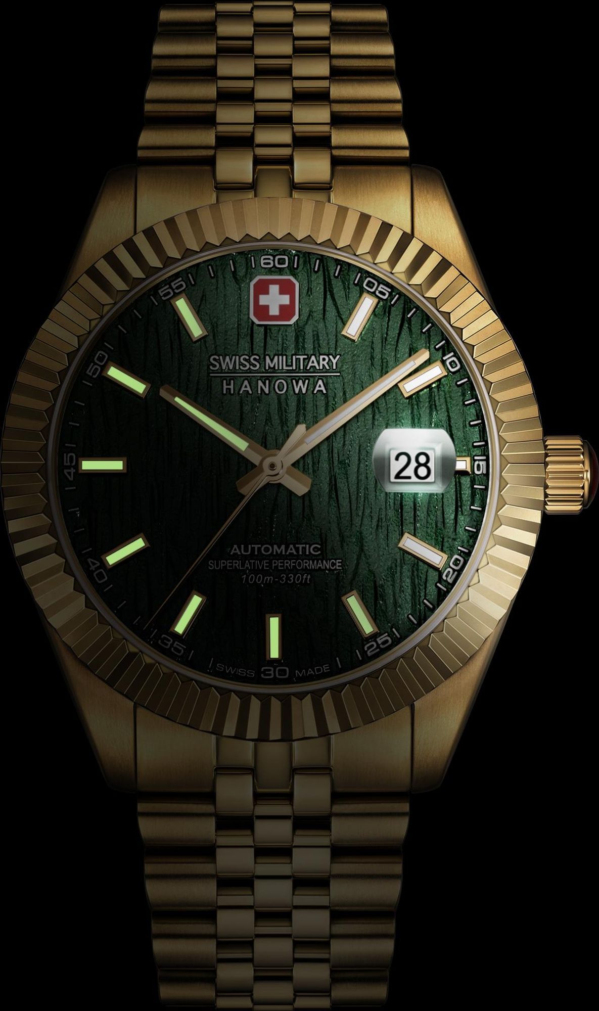 Swiss Military Hanowa Master Diligenter SMWGL0005412 Automatic Mens Watch Swiss Military Hanowa Master Diligenter SMWGL0005412 Automatic Mens Watch