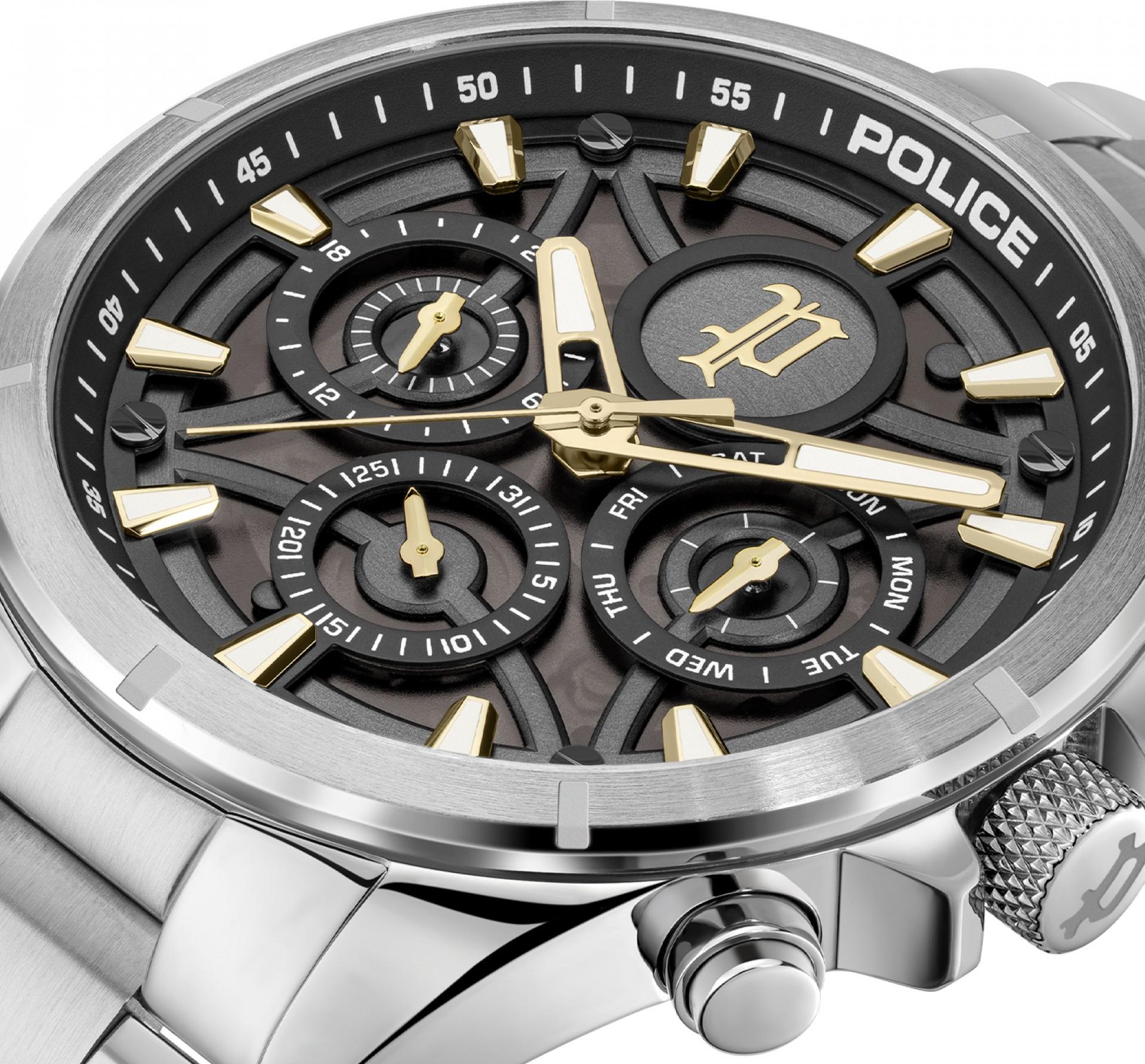 Police Defender Set PEWJK2227814M-SET Cronógrafo para hombres