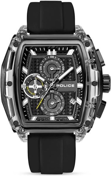 Police Clout Tank PEWGO00778X4 Herrenchronograph Mit Wechselband Police Clout Tank PEWGO00778X4 Herrenchronograph Mit Wechselband