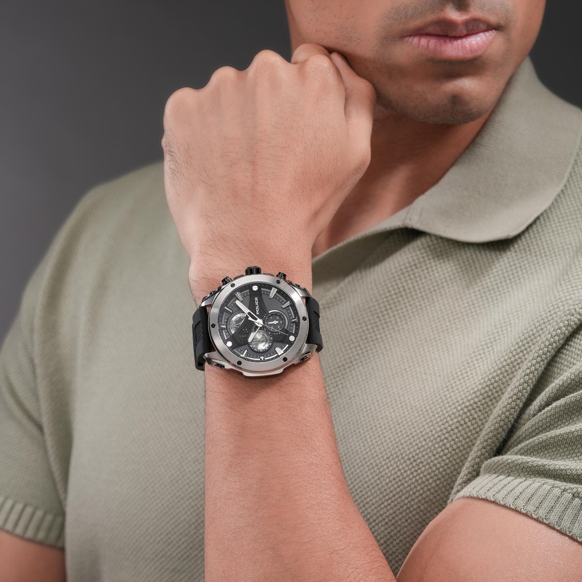 Police Wyvern PEWGO0093001 Cronografo uomo