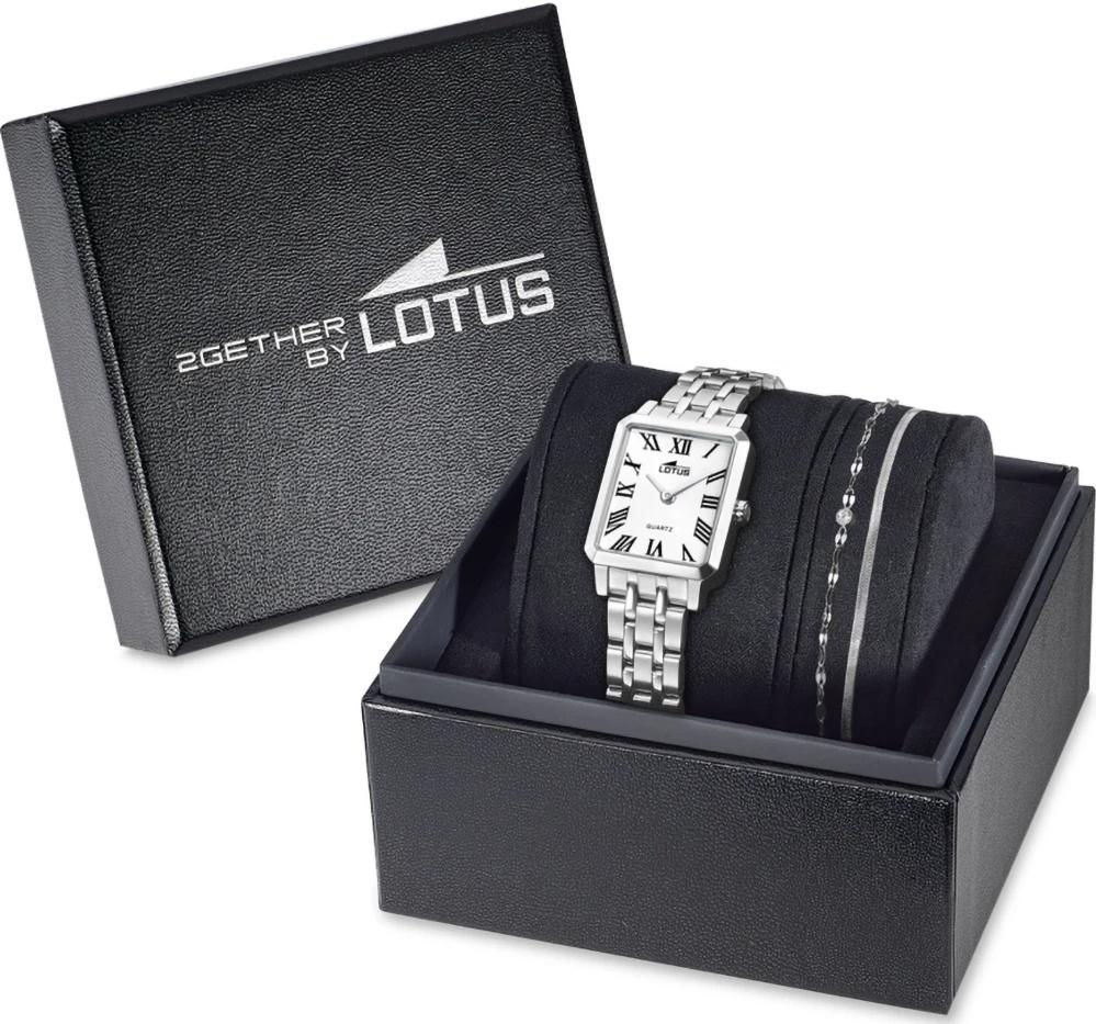 Lotus 2GETHER 19008/7 Reloj de Pulsera para mujeres Set con pulsera