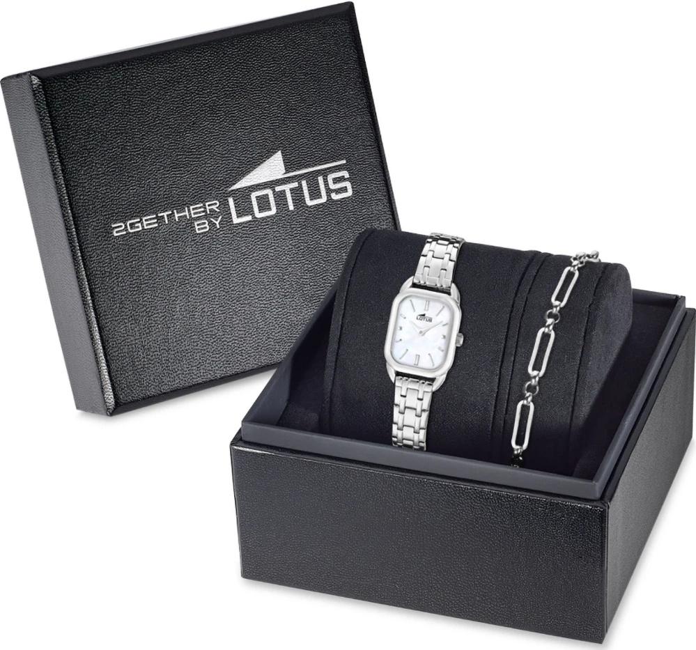 Lotus 2GETHER 19039/1 Reloj de Pulsera para mujeres Set con pulsera
