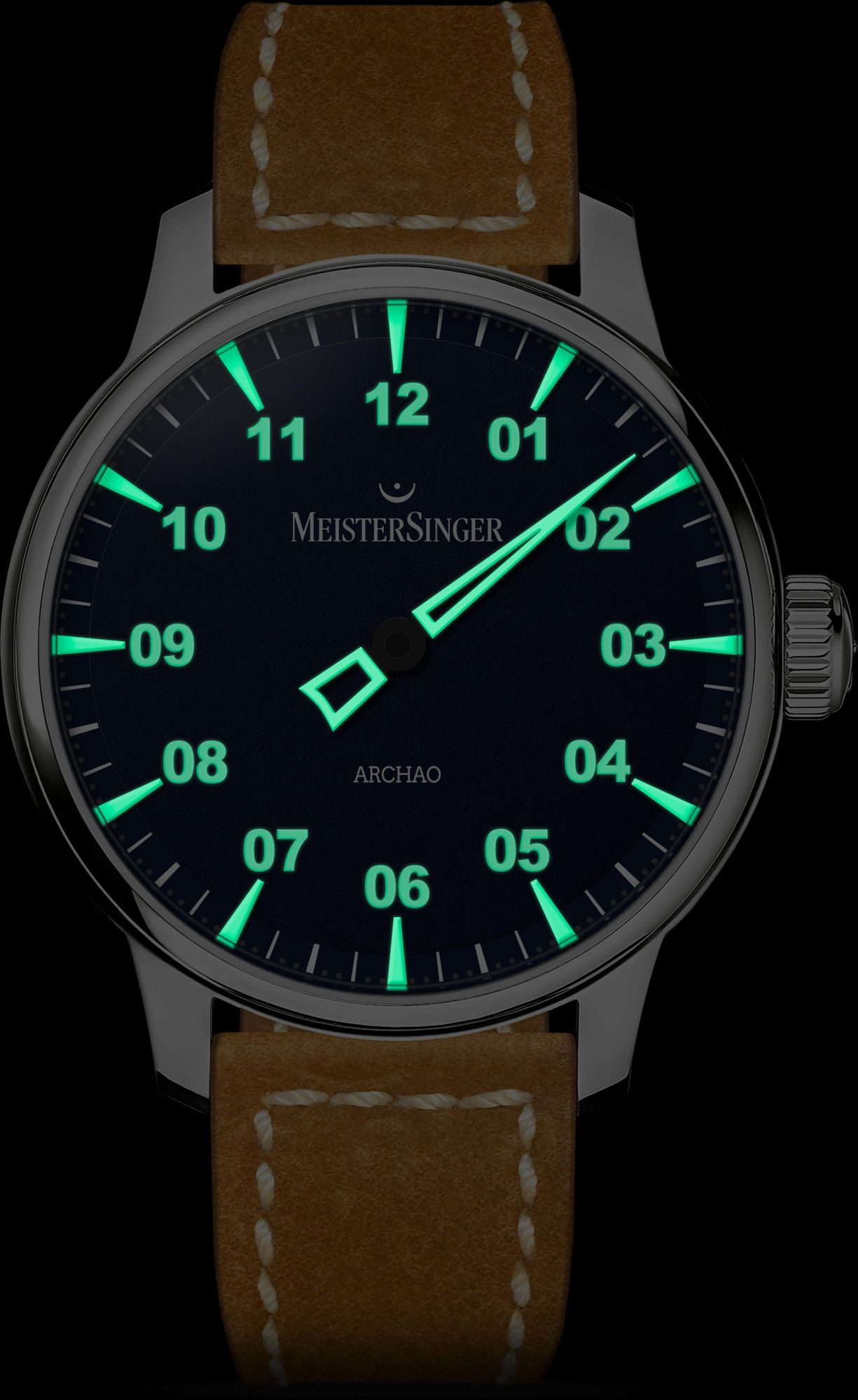 MeisterSinger Archao AR908 Montre Automatique pour hommes MeisterSinger Archao AR908 Montre Automatique pour hommes