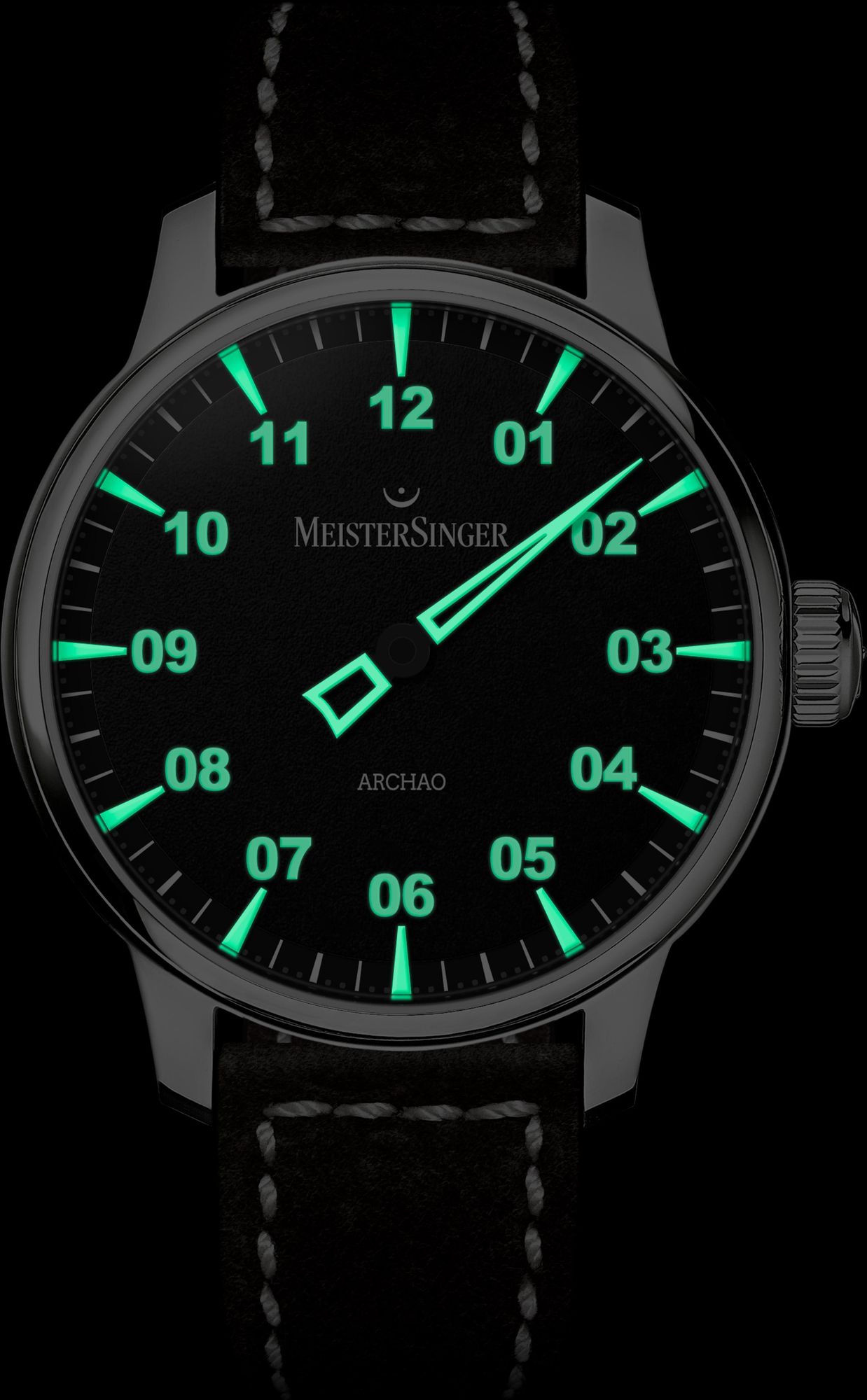 MeisterSinger Archao AR902 Montre Automatique pour hommes MeisterSinger Archao AR902 Montre Automatique pour hommes