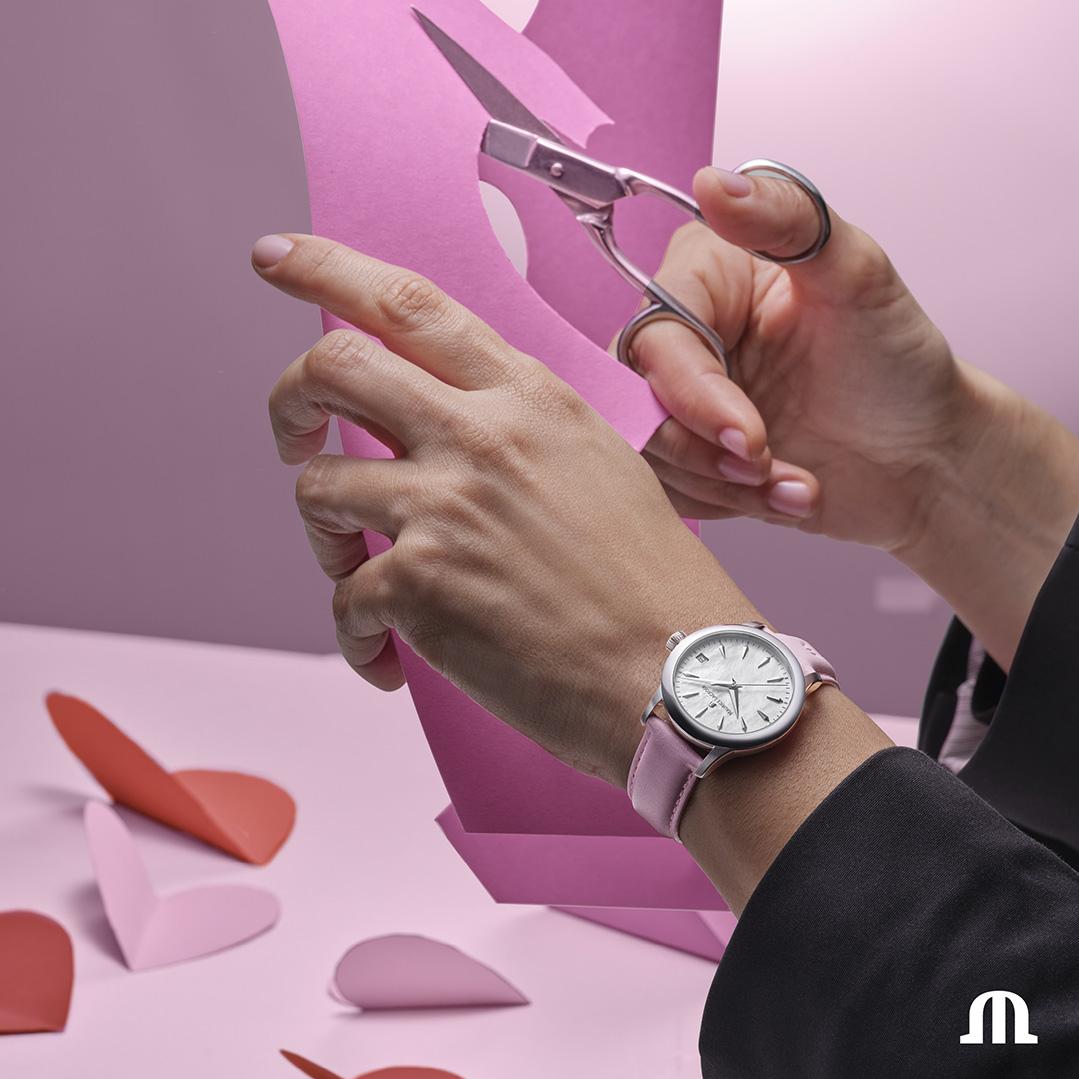 Maurice Lacroix 1975 Quartz 33mm 751006-SS001-560-6 Montre Bracelet pour femmes