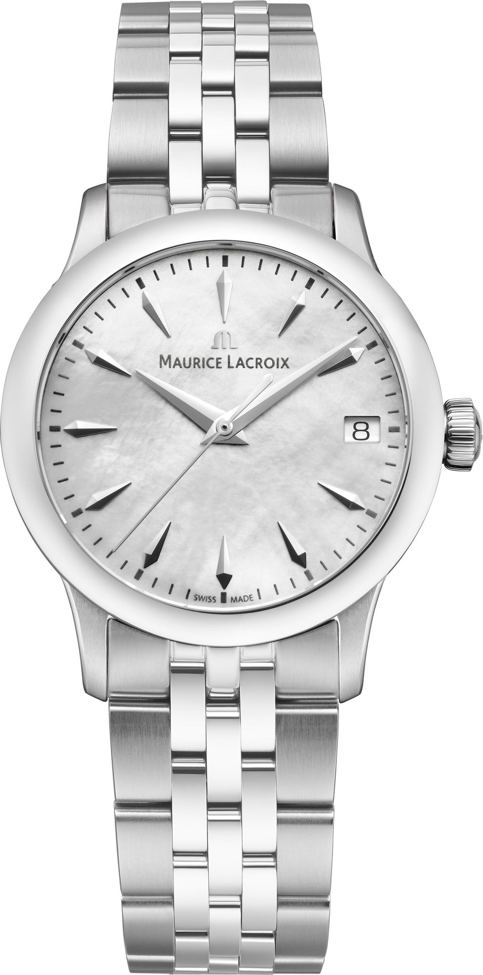 Maurice Lacroix 1975 Quartz 33mm 751006-SS002-160-1 Montre Bracelet pour femmes