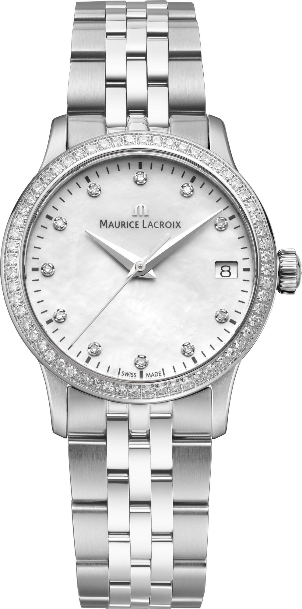 Maurice Lacroix 1975 Quartz 33mm 751006-SD502-170-1 Montre Bracelet pour femmes