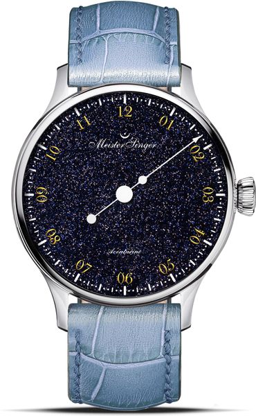 MeisterSinger Pangaea - Aventurine PMN9908AV Montre avec une seule aiguille MeisterSinger Pangaea - Aventurine PMN9908AV Montre avec une seule aiguille