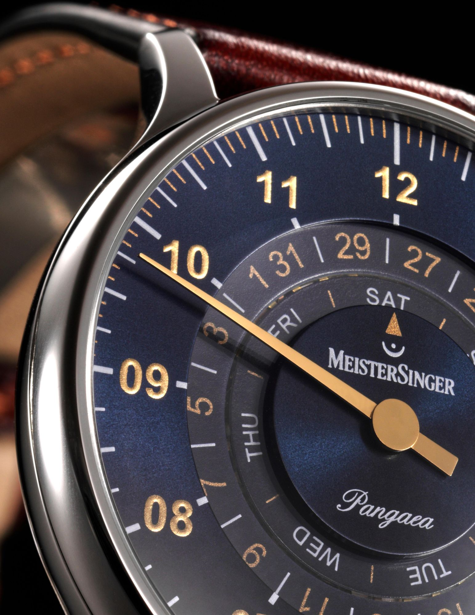 MeisterSinger Pangea Day Date PDD917G Reloj automático con sólo una aguja Clásico & sencillo
