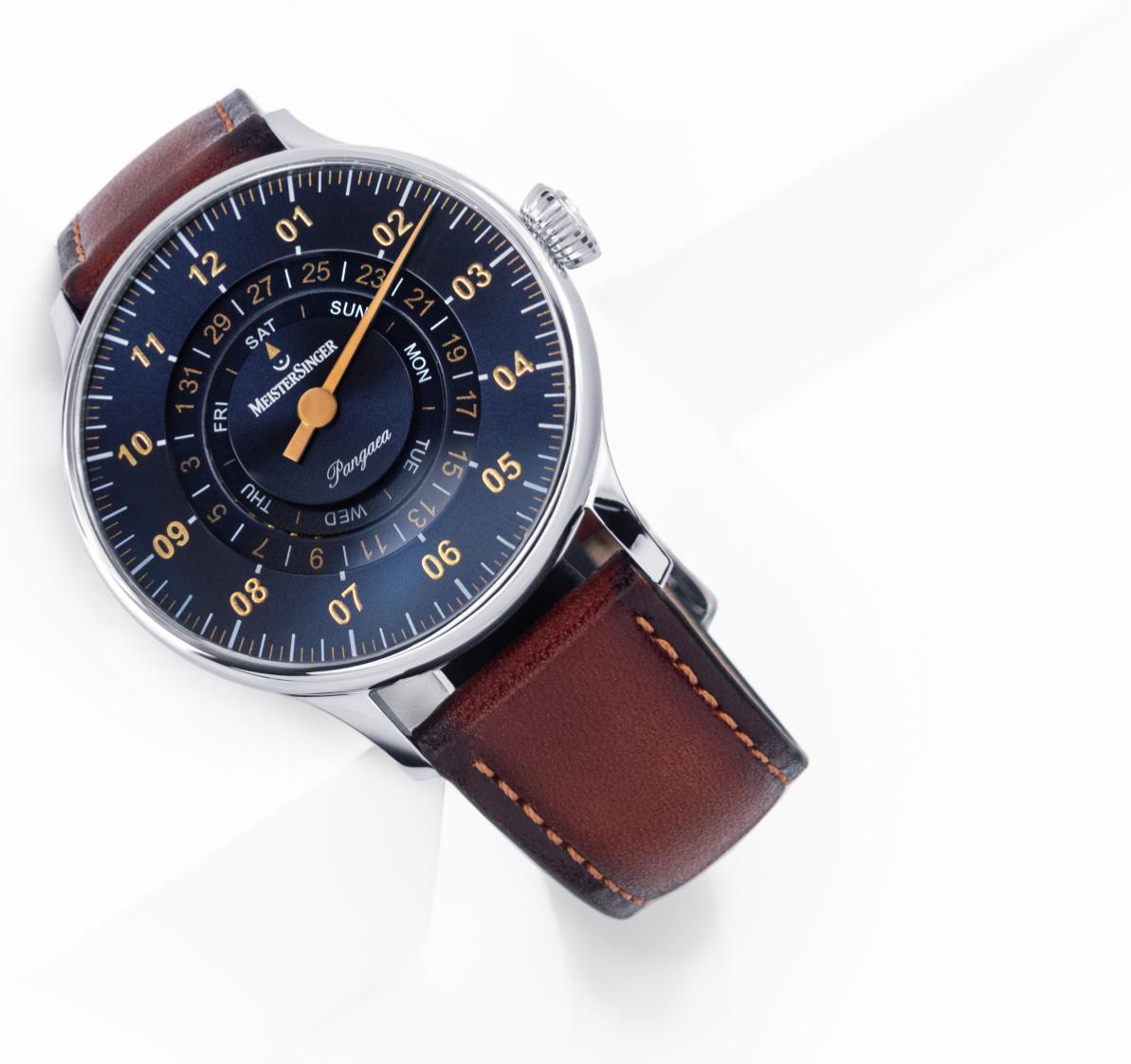 MeisterSinger Pangea Day Date PDD917G Reloj automático con sólo una aguja Clásico & sencillo