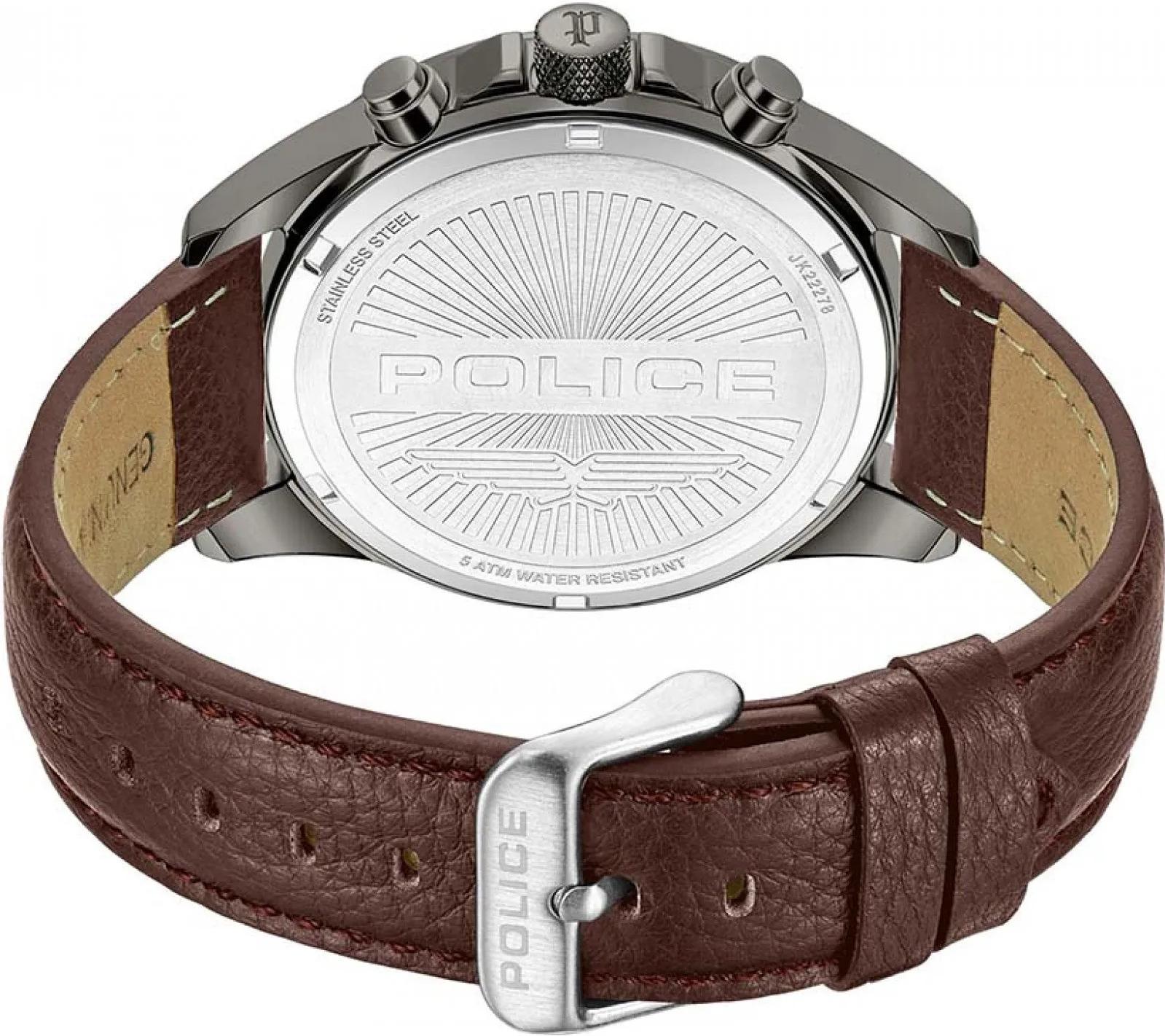 Police Malawi PEWJF2227811 Herenchronograaf