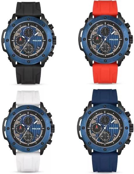 Police Clout Orb PEWGO00777X0 Cronógrafo para hombres Con pulsera adicional Police Clout Orb PEWGO00777X0 Cronógrafo para hombres Con pulsera adicional