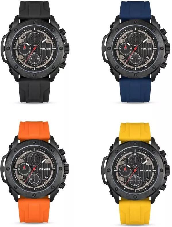 Police Clout Orb PEWGO00777X1 Herrenchronograph Mit Wechselband