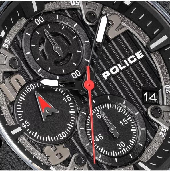 Police Clout Orb PEWGO00777X1 Cronografo uomo Con cinturino di riserva Police Clout Orb PEWGO00777X1 Cronografo uomo Con cinturino di riserva