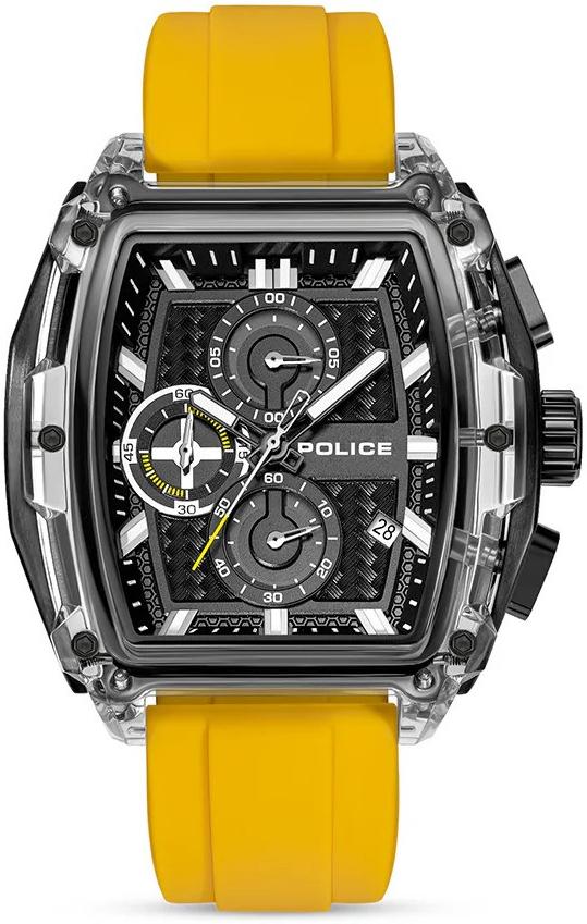 Police Clout Tank PEWGO00778X2 Herrenchronograph Mit Wechselband