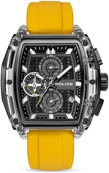 Police Clout Tank PEWGO00778X2 Cronógrafo para hombres Con pulsera adicional