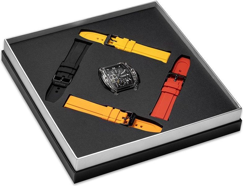 Police Clout Tank PEWGO00778X2 Cronógrafo para hombres Con pulsera adicional