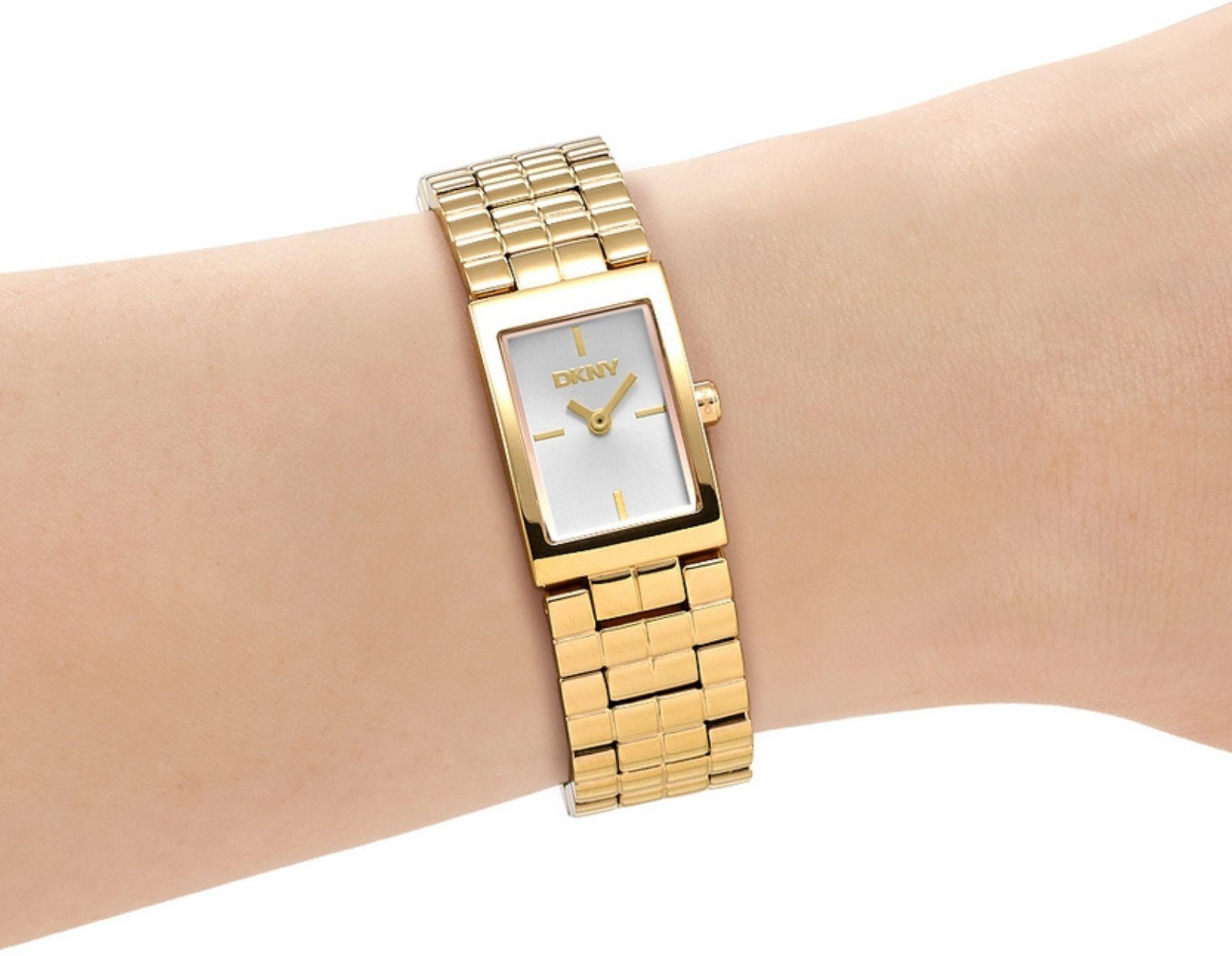 DKNY Signature square Watch DK1L172M0035 Dames armbandhorloge