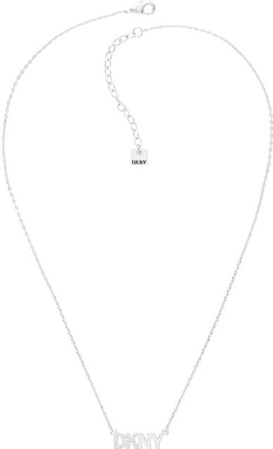 DKNY Pave Logo Pendant 5519994 Catenina donna