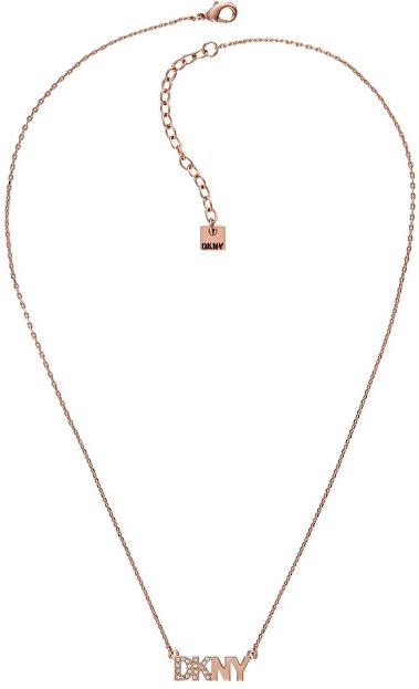 DKNY Pave Logo Pendant 5519996 Damenhalskette