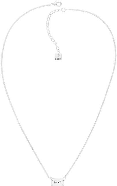 DKNY Logo Plackard 5520006 Halsketting voor dames