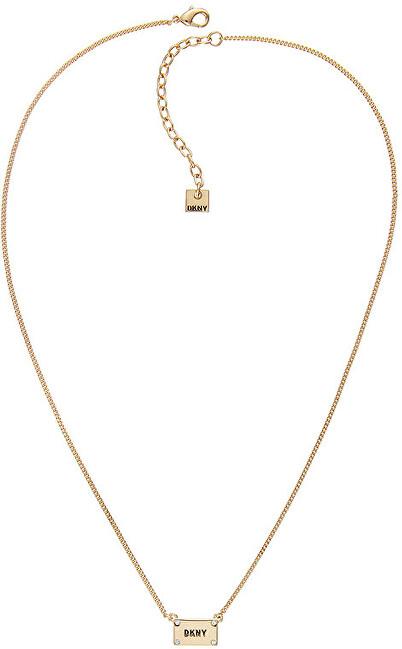 DKNY Logo Plackard 5520007 Damenhalskette