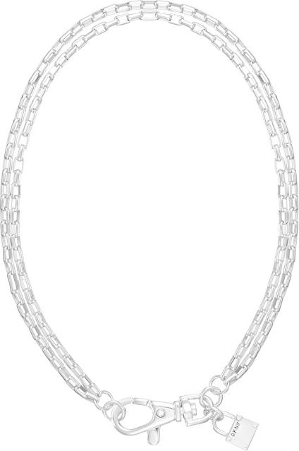 DKNY Lozenge Link Double Strand 5520111 Halsketting voor dames