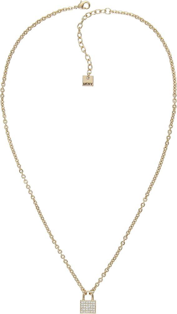 DKNY Small Crystal Padlock 5520105 Catenina donna