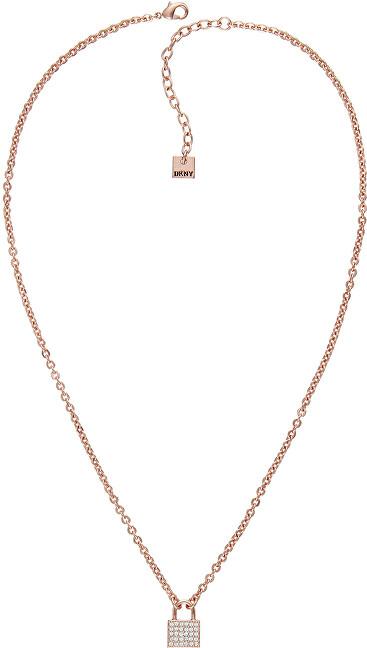DKNY Small Crystal Padlock 5520106 Catenina donna