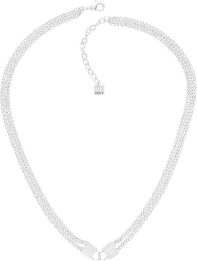 DKNY Double Lock 5520107 Cadena de cuello para mujeres